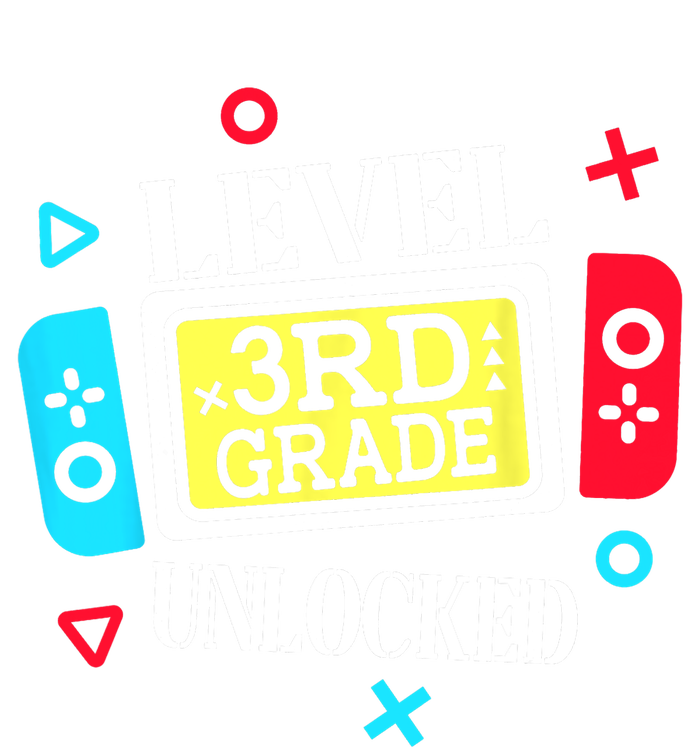 Level 3rd Grade Unlocked Third Back To School Gamer Boy Girl Women's Fleece Hoodie