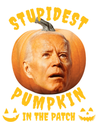 Anti Joe Biden Stupidest Pumpkin In The Patch Halloween Pajama Set