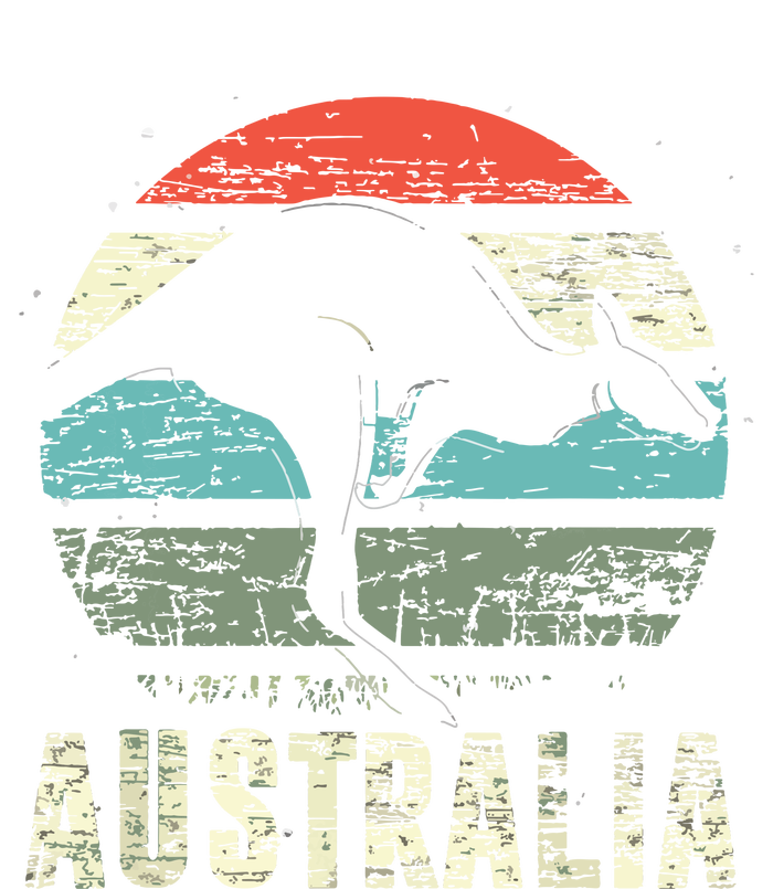 Kangaroo Aussie Zoo Animal Lover Retro Australia Tall T-Shirt