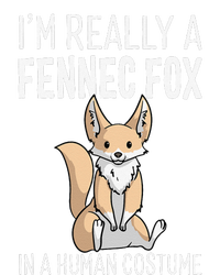 Im Really A Fennec Fox In A Human Costume Halloween Cute Tall Hoodie