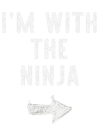 Im With The Ninja Costume Halloween Matching Couple T-Shirt