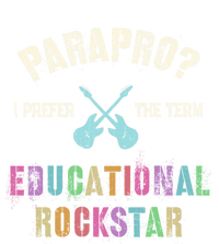 Parapro Team I Prefer The Term Educational Rockstar Funny Funny Gift Mousepad