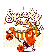 Spooky Babe Retro Halloween Orange Roller Skates Funny Pumpkin Gift T-Shirt