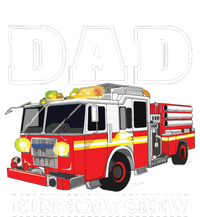 Dad Birthday Crew Fire Truck Firefighter Fireman Party Tall Hoodie