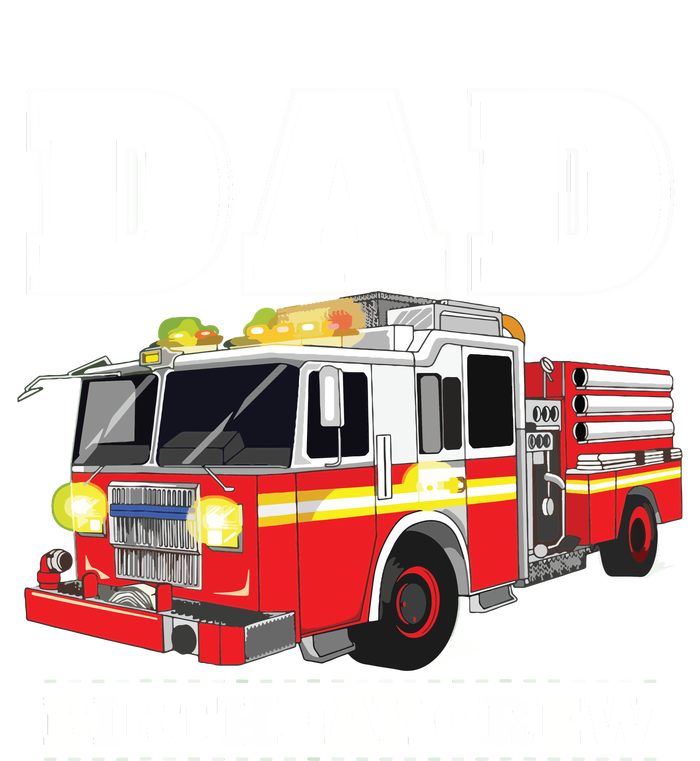 Dad Birthday Crew Fire Truck Firefighter Fireman Party Tall Hoodie