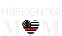 Firefighter Mom Mother Support The Thin Red Line Flag Son Daily Commute Backpack