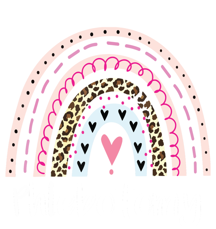 Funny Phlebotomy Squad Phlebotomy Tech Rainbow Boho Leopard Kids T-Shirt