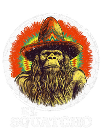 El Squatcho Portrait Western Bigfoot Funny Sasquatch T-Shirt