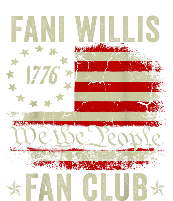 Fani Willis Fan Club We The People High Crown Mesh Back Trucker Hat