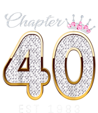 40th Birthday Decorations Chapter 40 EST 1983 Gift For Women Drawstring Bag