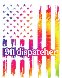 911 Dispatcher US Flag Emergency Dispatcher Button