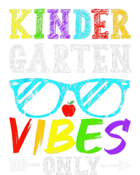 Kindergarten Vibes Only Back To School Cool Teacher Women's V-Neck T-Shirt