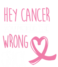 Hey Cancer You Picked The Wrong Chick Breast Cancer Gift Mousepad