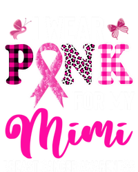 I Wear Pink For My Mimi Cute Gift Tie-Dye T-Shirt