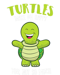 Turtles Make Me Happy Love Turtles Toddler Sweatshirt