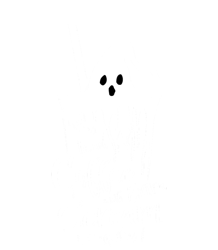 Iced Coffee With Extra Scream Halloween Ghost Spooky Gift Premium T-Shirt