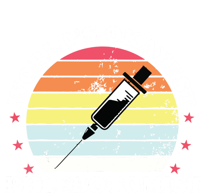 Worlds Okayest Phlebotomist Funny Phlebotomy Women Girl Full Zip Hoodie