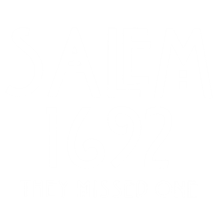 Salem 1692 They Missed One Funny Halloween Witch Full Zip Hoodie