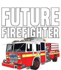 Kids Future Firefighter Fire Truck Theme Birthday Boy T-Shirt