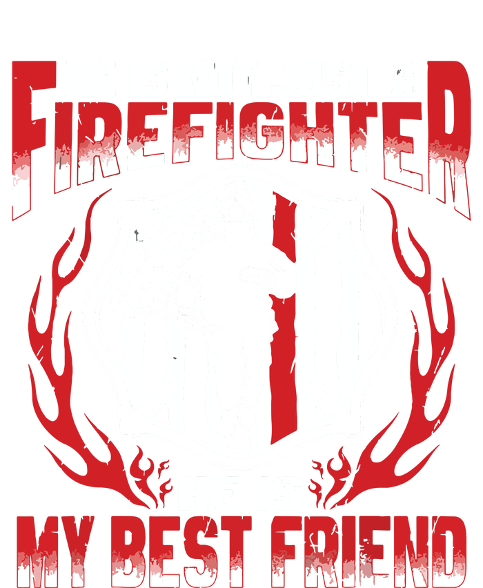 My Best Friend Is A Firefighter Hero Proud Fire Friend Gifts Women’s Perfect Tri Rocker Tank