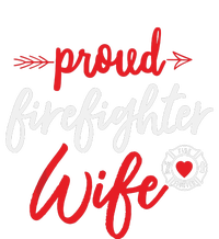 Proud Firefighter Wife Gift Firemans Husband Boyfriend Performance Long Sleeve Polo