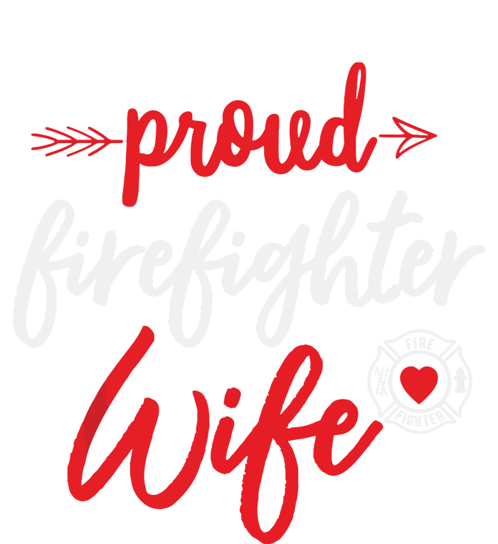 Proud Firefighter Wife Gift Firemans Husband Boyfriend Performance Long Sleeve Polo