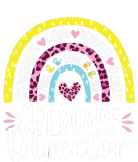 Childcare Director Appreciation Daycare Provider Rainbow Tie Dye Hoodie