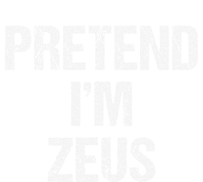 Pretend Im Zeus Costume Greek God Halloween Party Ladies Essential Tank