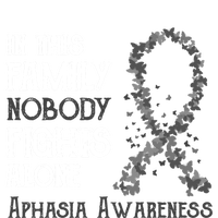 In This Family Nobody Fights Alone Aphasia Gift T-Shirt