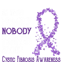 In This Family Nobody Fights Alone Cystic Fibrosis Cool Gift T-Shirt