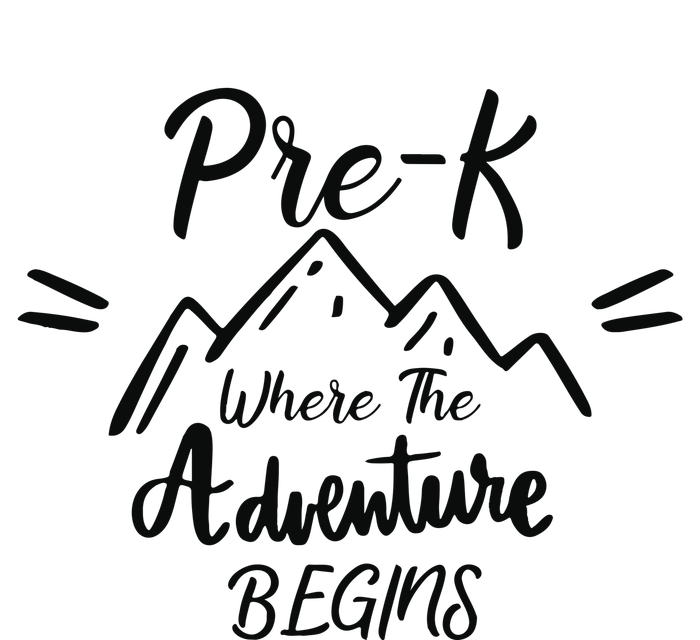 PreK Where The Adventure Begins Preschool Teacher Adult ChromaSoft Performance T-Shirt