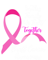 In This Family We Fight Together Breast Cancer Awareness Great Gift Women's V-Neck T-Shirt