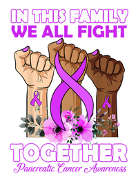 In This Family We Fight Together Pancreatic Cancer Awareness Great Gift 16 in Basic Backpack