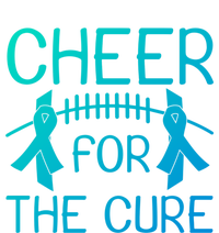 Lung Cancer Awareness Cheer For The Cure Football Gift Toddler Hoodie