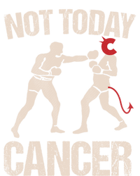 Not Today Cancer Cancer Free Diagnosis Boxer Fighting Cancer Gift Kids Hoodie