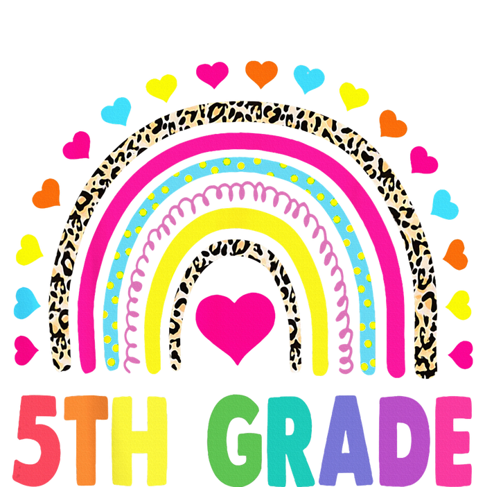 Fifth Grade 5th Grade Rainbow Teachers Back To School Sweatshirt