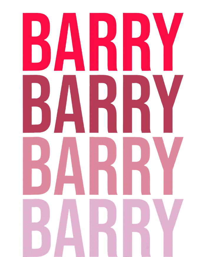 I Love Barry First Name Barry Women's Racerback Tank