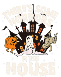 Theres Some Horrors In This House Pumpkin Ghost Halloween T-Shirt