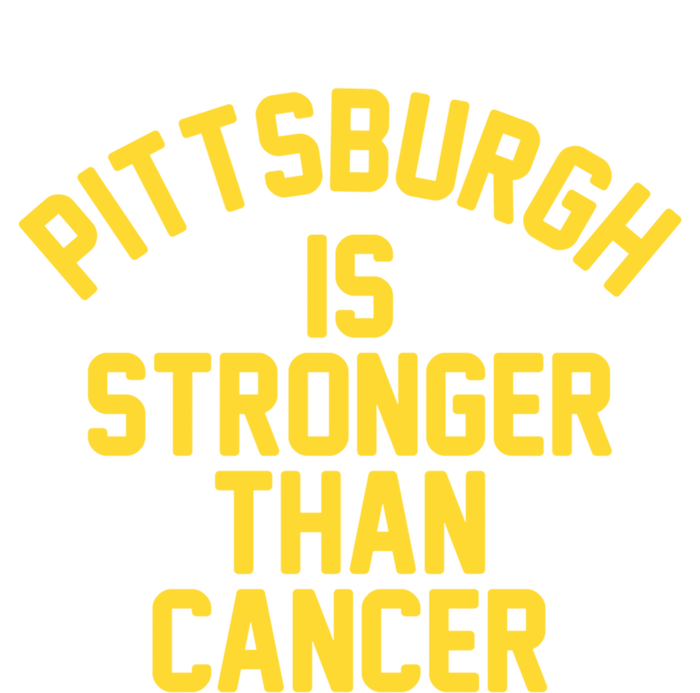 Pittsburgh Is Stronger Than Cancer Cool Gift Bumper Sticker