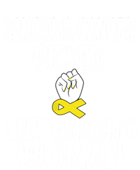 Sarcoma Picked The Wrong Sarcoma Cancer Survivor Cute Gift T-Shirt