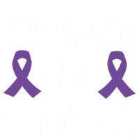 Stronger Than Cancer Pancreatic Cancer Purple Ribbon Gift Tall Long Sleeve T-Shirt