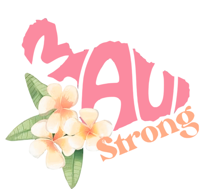 Pray For Maui Hawaii Strong Grommeted Golf Towel