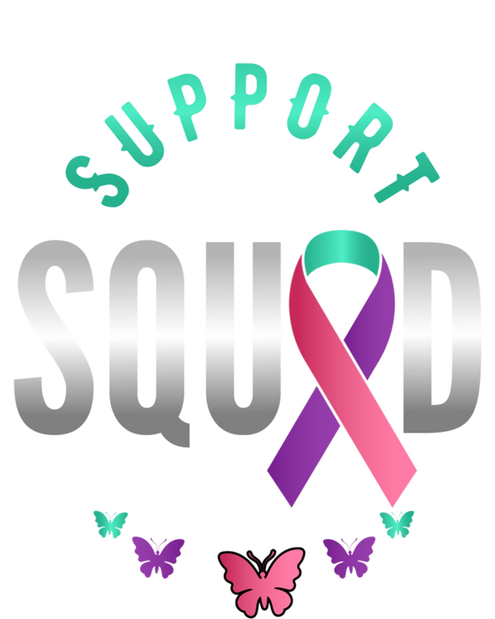 Thyroid Or Thyroid Awareness Or Thyroid Cancer Support Squad Gift T-Shirt