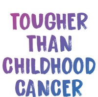 Tougher Than Cancer Support Hood Cancer Awareness Meaningful Gift Kids Tie-Dye T-Shirt