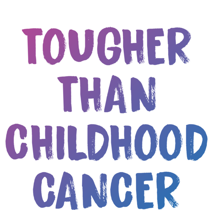 Tougher Than Cancer Support Hood Cancer Awareness Meaningful Gift Kids Tie-Dye T-Shirt