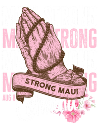 Pray For Maui Hawaii Strong Womens Funnel Neck Pullover Hood