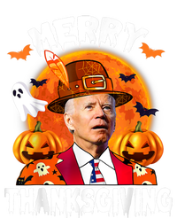 Funny Joe Biden Confused Merry Thanksgiving For Halloween Snapback Five-Panel Rope Hat