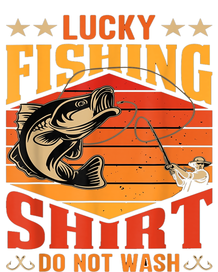 Funny Lucky Fishing Do Not Wash It Funny Fhishing V-Neck T-Shirt