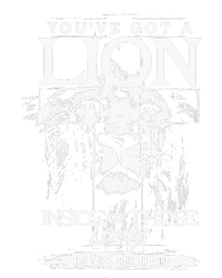 Youve Got A Lion Inside Of Those Lungs Praise The Lord Cooling Performance Long Sleeve Crew