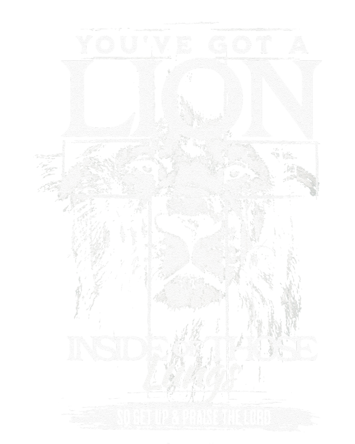 Youve Got A Lion Inside Of Those Lungs Praise The Lord Cooling Performance Long Sleeve Crew